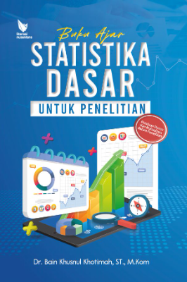 Sampul buku BUKU AJAR STATISTIKA...